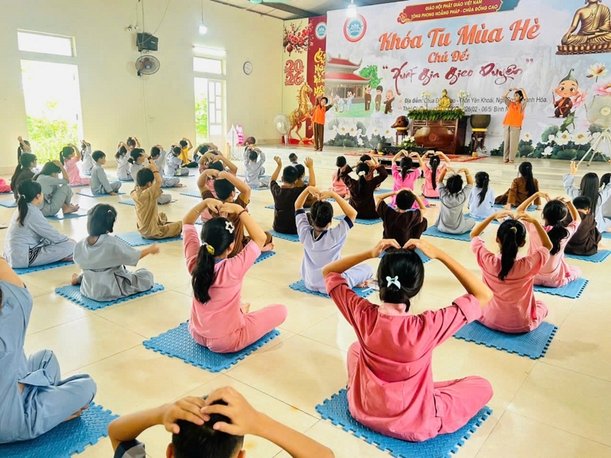 Chùa Đống Cao (Thanh Hóa): Ngày nhập khóa khóa tu mùa hè 2026 lần 10, từ ngày 16-20/06/2026.