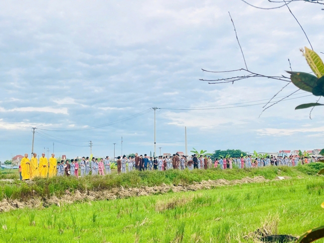 Ngày tu học thứ hai trong Khóa tu mùa hè tại Chùa Đống Cao (Thanh Hóa).