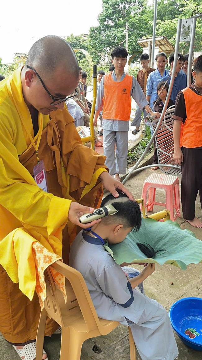 Ngày tu học thứ hai trong Khóa tu mùa hè tại Chùa Đống Cao (Thanh Hóa).