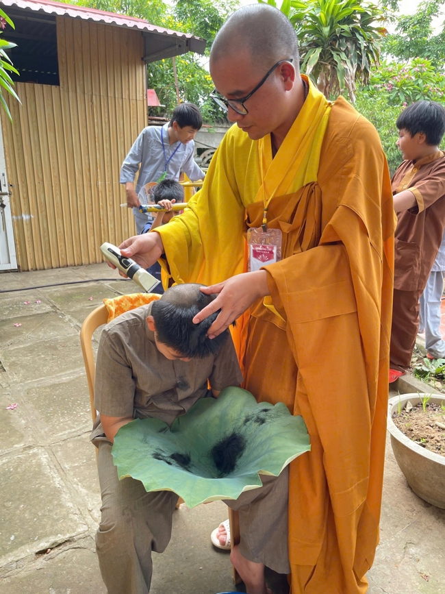 Ngày tu học thứ hai trong Khóa tu mùa hè tại Chùa Đống Cao (Thanh Hóa).