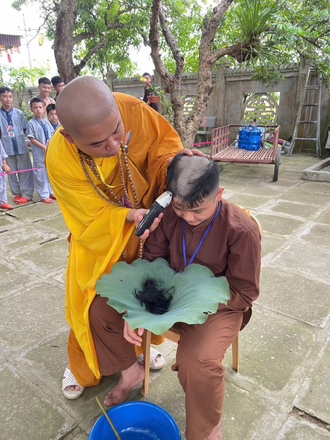 Ngày tu học thứ hai trong Khóa tu mùa hè tại Chùa Đống Cao (Thanh Hóa).