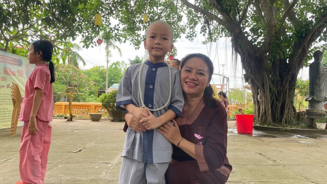 Ngày tu học thứ hai trong Khóa tu mùa hè tại Chùa Đống Cao (Thanh Hóa).