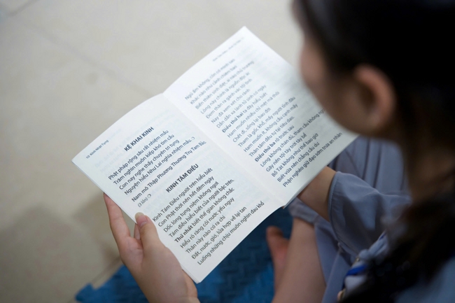 Ngày tu học thứ hai trong Khóa tu mùa hè tại Chùa Đống Cao (Thanh Hóa).