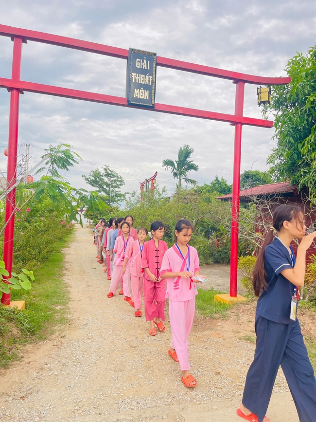 Ngày tu học thứ tư trong Khóa tu mùa hè tại Chùa Đống Cao (Thanh Hóa).