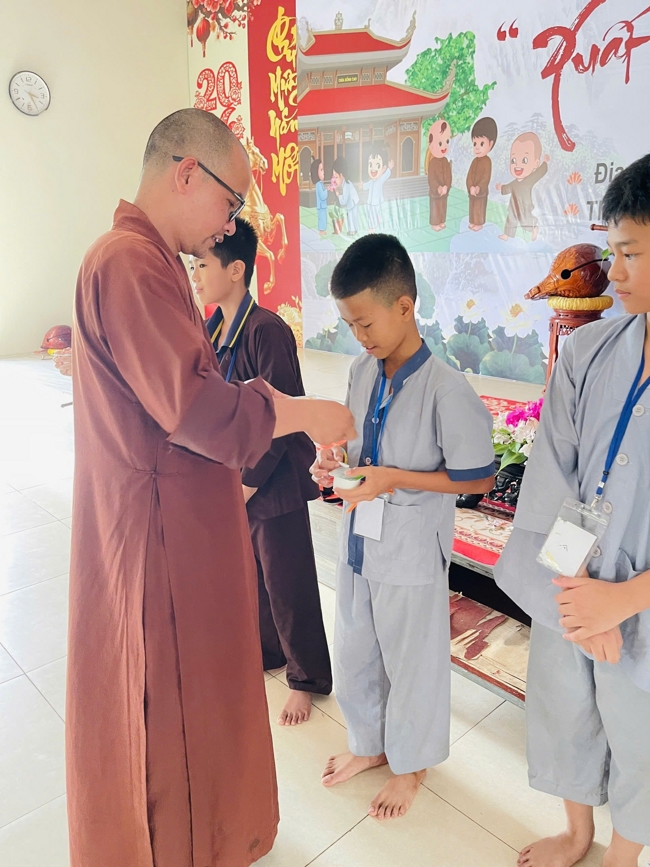 Ngày tu học thứ tư trong Khóa tu mùa hè tại Chùa Đống Cao (Thanh Hóa).