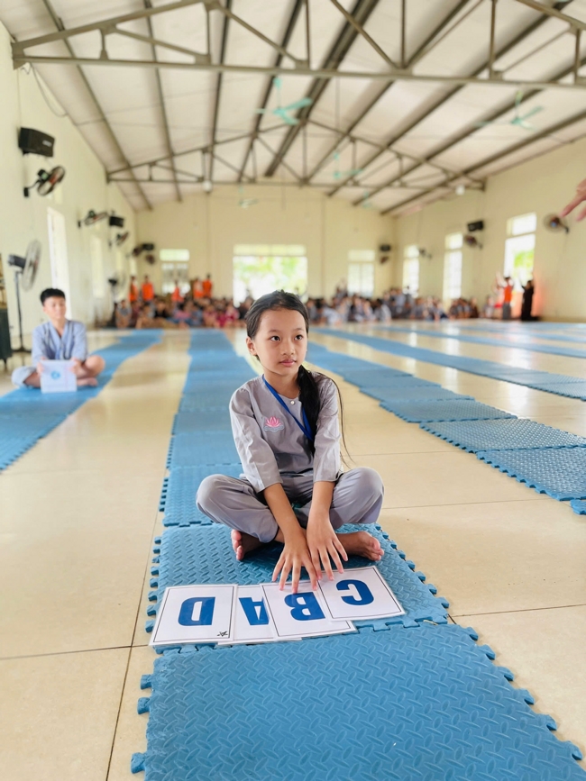 Ngày tu học thứ tư trong Khóa tu mùa hè tại Chùa Đống Cao (Thanh Hóa).