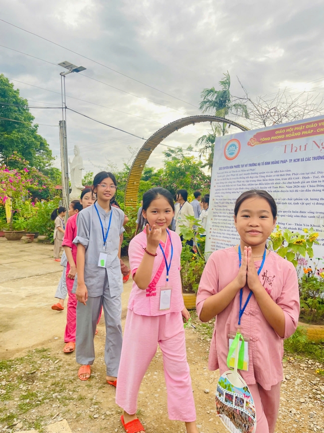 Ngày tu học thứ tư trong Khóa tu mùa hè tại Chùa Đống Cao (Thanh Hóa).