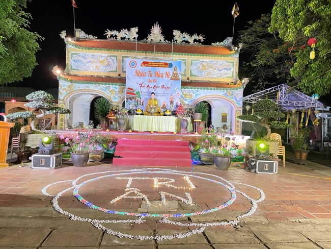 Ngày tu học thứ tư trong Khóa tu mùa hè tại Chùa Đống Cao (Thanh Hóa).