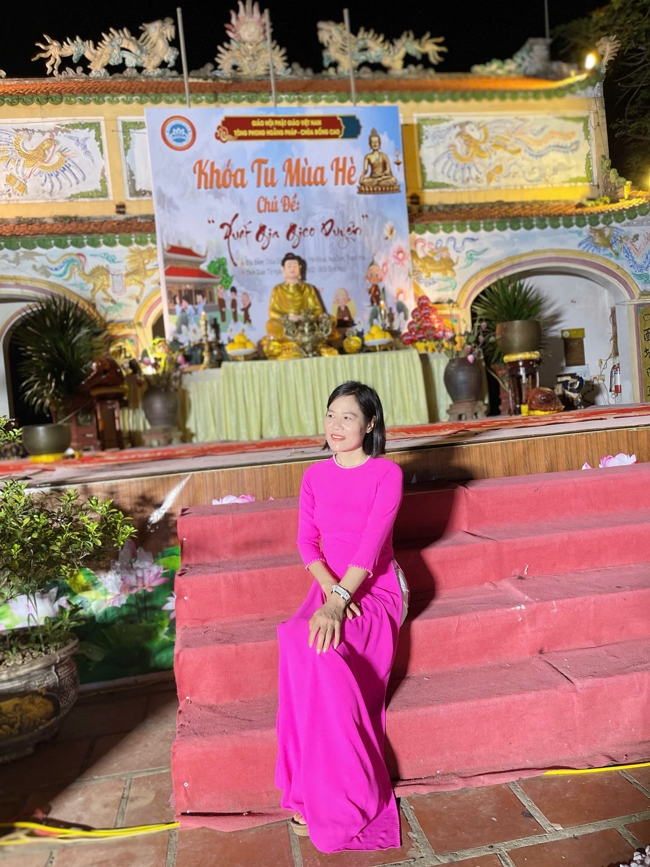 Ngày tu học thứ tư trong Khóa tu mùa hè tại Chùa Đống Cao (Thanh Hóa).