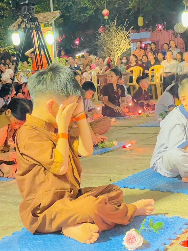Ngày tu học thứ tư trong Khóa tu mùa hè tại Chùa Đống Cao (Thanh Hóa).
