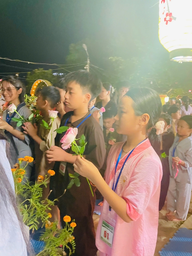 Ngày tu học thứ tư trong Khóa tu mùa hè tại Chùa Đống Cao (Thanh Hóa).