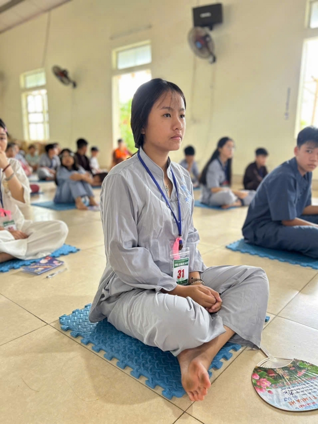 Ngày tu học thứ tư trong Khóa tu mùa hè tại Chùa Đống Cao (Thanh Hóa).