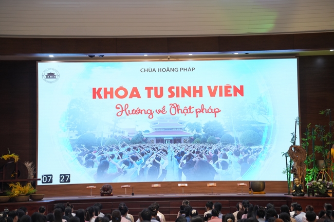 Khóa tu sinh viên “Hướng Về Phật Pháp” - 28/06/2026.