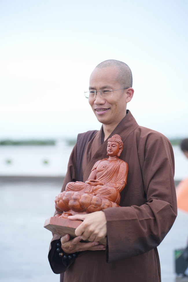 LỄ KHỞI CÔNG XÂY DỰNG ĐẠI TƯỢNG PHẬT THÍCH CA MÂU NI TẠI CHÙA TRƯỜNG PHÁP (HẬU GIANG).