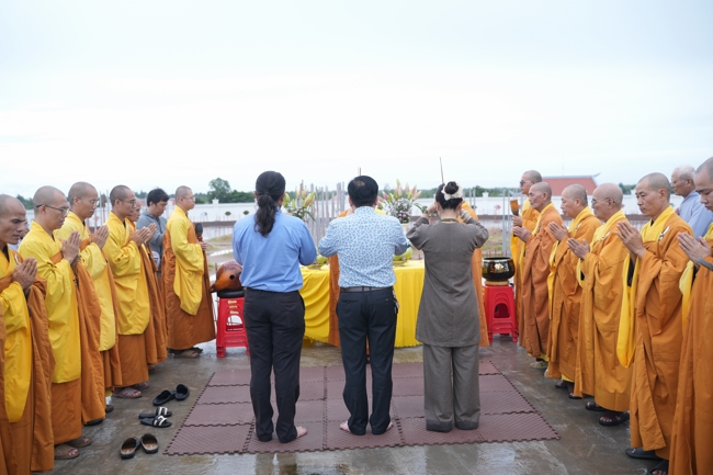 LỄ KHỞI CÔNG XÂY DỰNG ĐẠI TƯỢNG PHẬT THÍCH CA MÂU NI TẠI CHÙA TRƯỜNG PHÁP (HẬU GIANG).