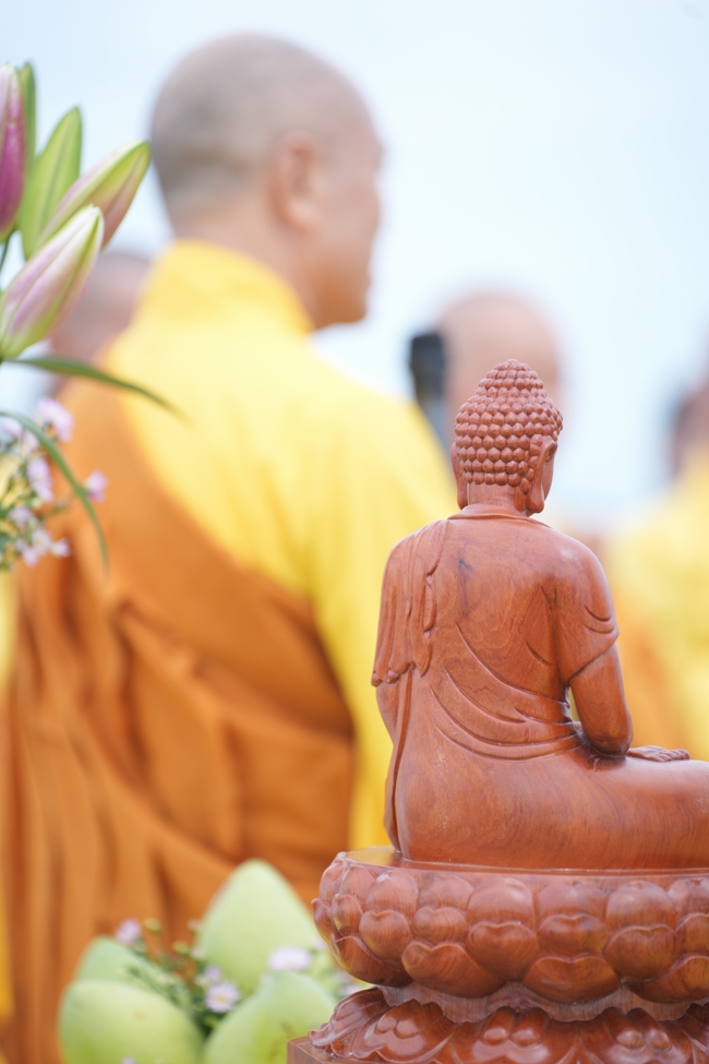 LỄ KHỞI CÔNG XÂY DỰNG ĐẠI TƯỢNG PHẬT THÍCH CA MÂU NI TẠI CHÙA TRƯỜNG PHÁP (HẬU GIANG).