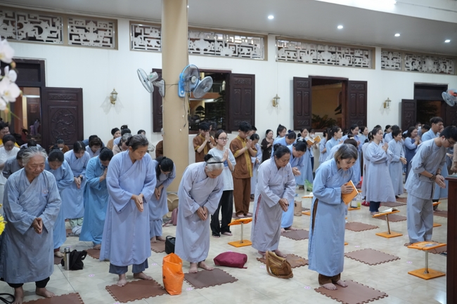 LỄ SÁM HỐI (14/05 BÍNH NGỌ) - CHÙA HOẰNG PHÁP.