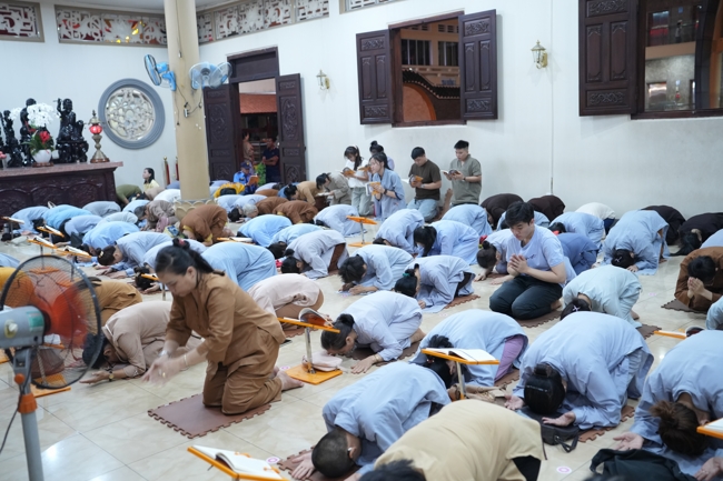 LỄ SÁM HỐI (14/05 BÍNH NGỌ) - CHÙA HOẰNG PHÁP.