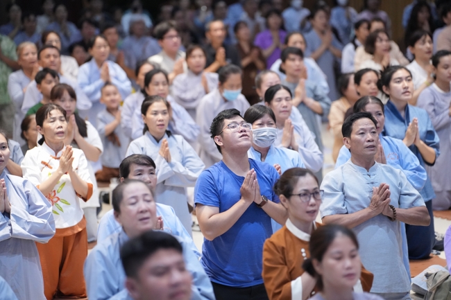 LỄ SÁM HỐI (14/05 BÍNH NGỌ) - CHÙA HOẰNG PHÁP.