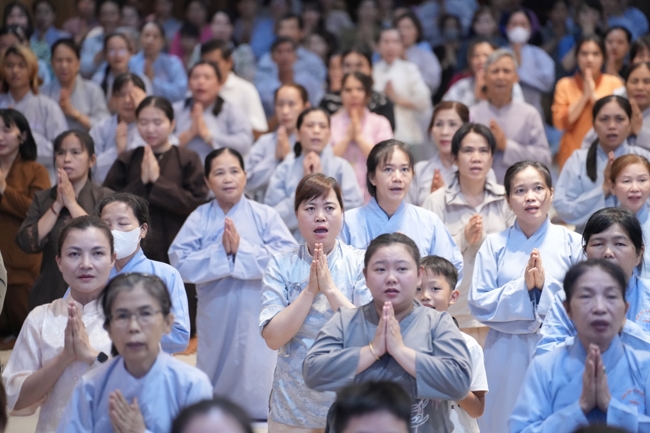 LỄ SÁM HỐI (14/05 BÍNH NGỌ) - CHÙA HOẰNG PHÁP.