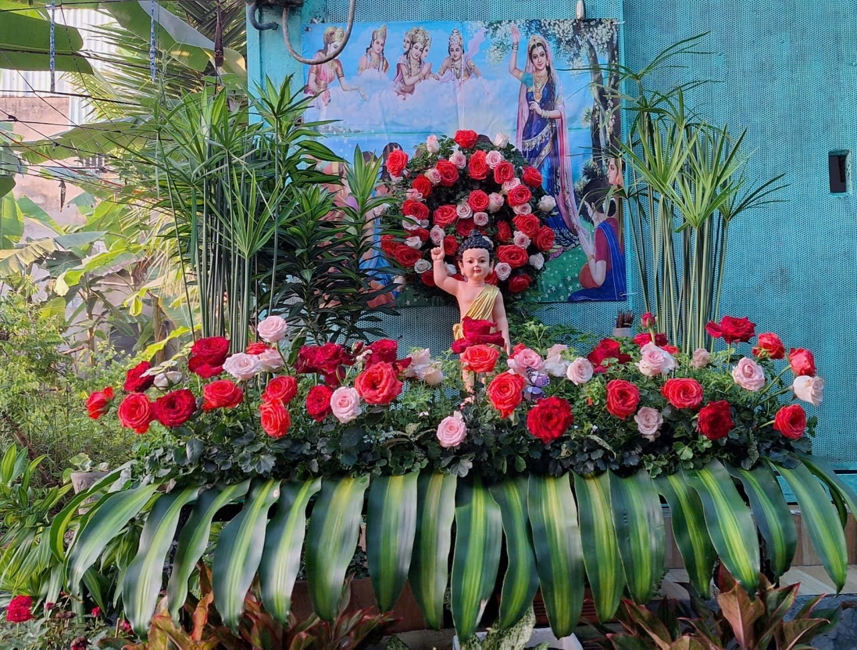 Visiting and awarding prizes for the setting up a Lumbini Garden | Hoằng Pháp pagoda
