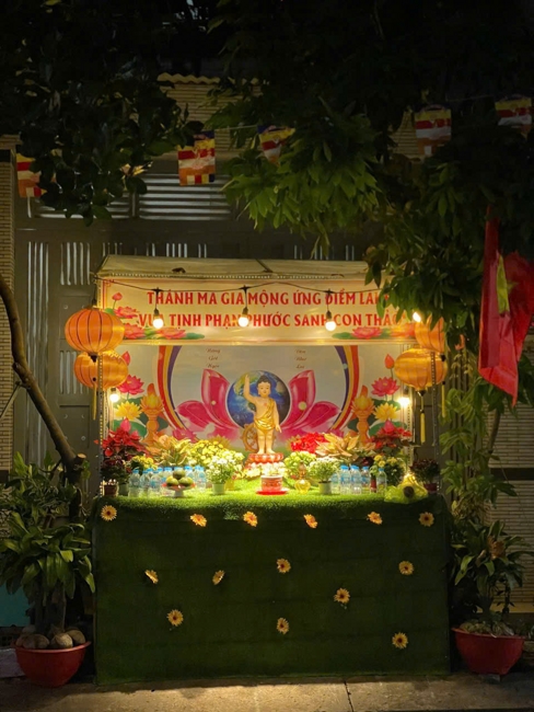 Visiting and awarding prizes for the setting up a Lumbini Garden | Hoằng Pháp pagoda