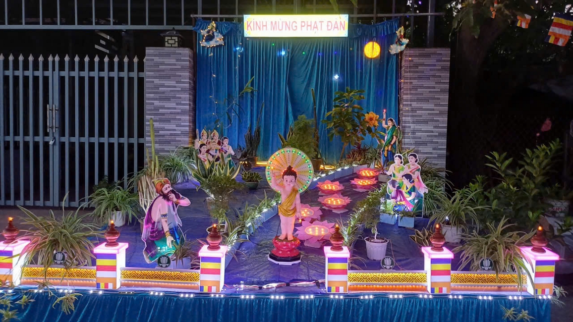 Visiting and awarding prizes for the setting up a Lumbini Garden | Hoằng Pháp pagoda