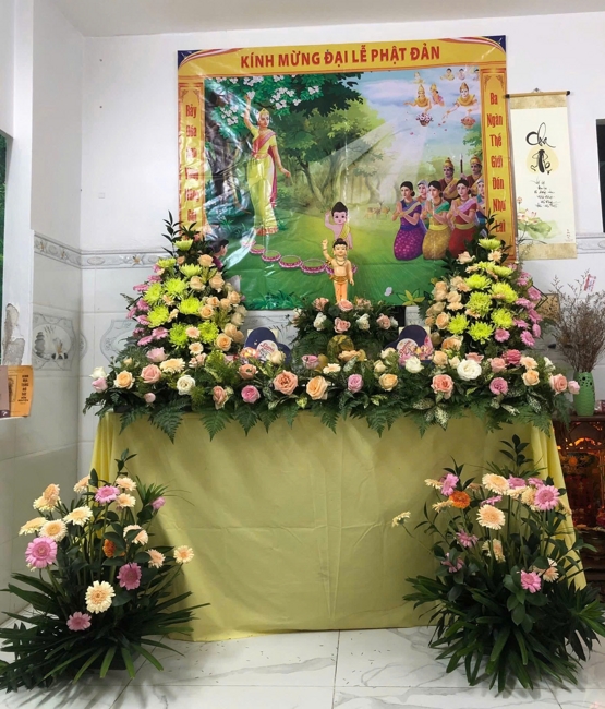 Visiting and awarding prizes for the setting up a Lumbini Garden | Hoằng Pháp pagoda