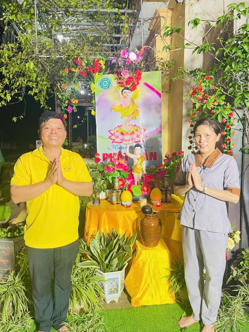 Visiting and awarding prizes for the setting up a Lumbini Garden | Hoằng Pháp pagoda
