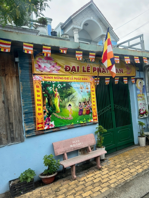 Visiting and awarding prizes for the setting up a Lumbini Garden | Hoằng Pháp pagoda