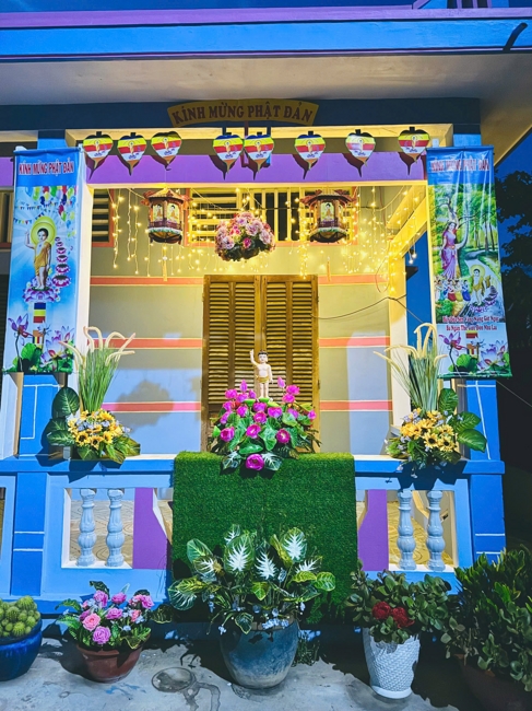 Visiting and awarding prizes for the setting up a Lumbini Garden | Hoằng Pháp pagoda