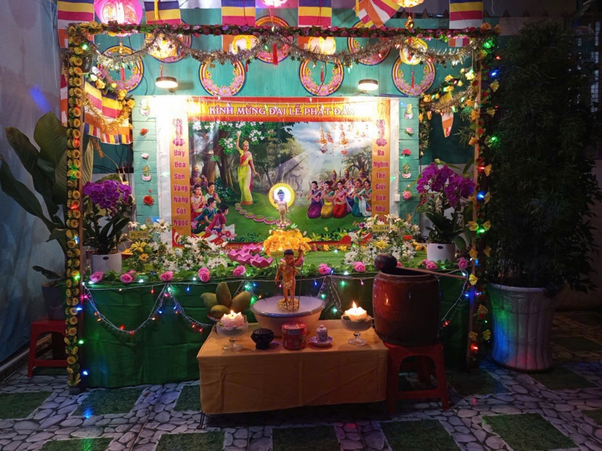 Visiting and awarding prizes for the setting up a Lumbini Garden | Hoằng Pháp pagoda