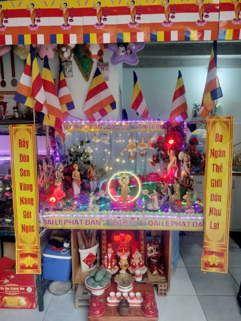 Visiting and awarding prizes for the setting up a Lumbini Garden | Hoằng Pháp pagoda