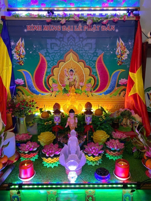 Visiting and awarding prizes for the setting up a Lumbini Garden | Hoằng Pháp pagoda