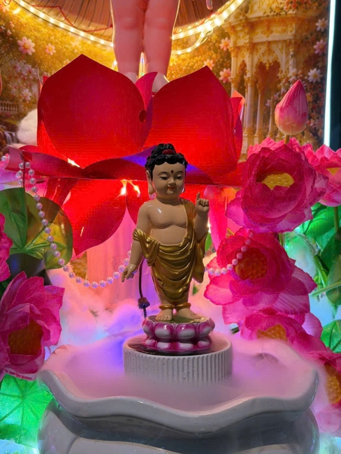 Visiting and awarding prizes for the setting up a Lumbini Garden | Hoằng Pháp pagoda