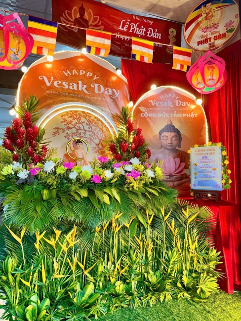 Visiting and awarding prizes for the setting up a Lumbini Garden | Hoằng Pháp pagoda