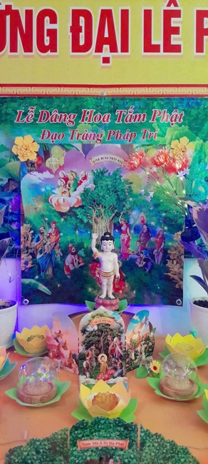 Visiting and awarding prizes for the setting up a Lumbini Garden | Hoằng Pháp pagoda