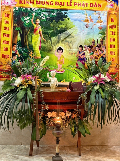 Visiting and awarding prizes for the setting up a Lumbini Garden | Hoằng Pháp pagoda