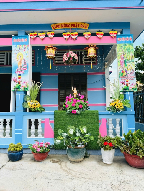 Visiting and awarding prizes for the setting up a Lumbini Garden | Hoằng Pháp pagoda