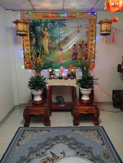 Visiting and awarding prizes for the setting up a Lumbini Garden | Hoằng Pháp pagoda