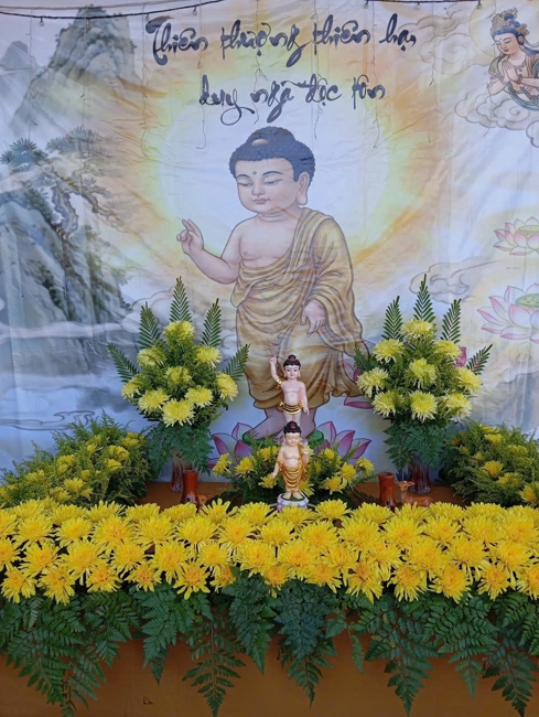 Visiting and awarding prizes for the setting up a Lumbini Garden | Hoằng Pháp pagoda