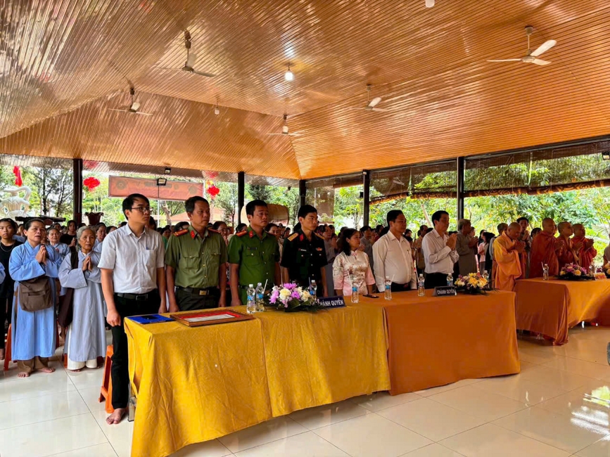 Chùa Suối Pháp (Tây Ninh) long trọng tổ chức đại lễ Phật đản PL.2570-DL.2026 và ghi nhận sự tham dự của hơn 500 quý thiện nam tín nữ, Phật tử gần xa.