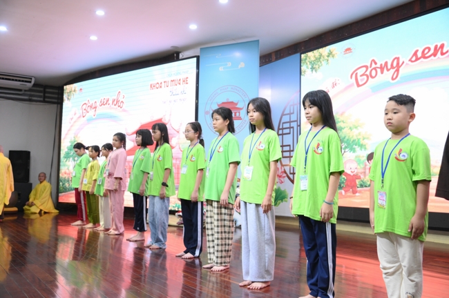 NHẬP KHÓA KHÓA TU THIẾU NHI - XUẤT GIA GIEO DUYÊN 2026.