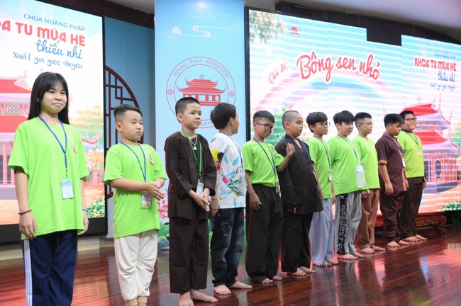 NHẬP KHÓA KHÓA TU THIẾU NHI - XUẤT GIA GIEO DUYÊN 2026.