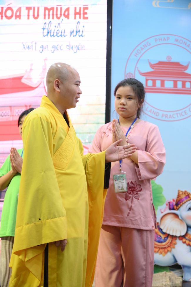 NHẬP KHÓA KHÓA TU THIẾU NHI - XUẤT GIA GIEO DUYÊN 2026.