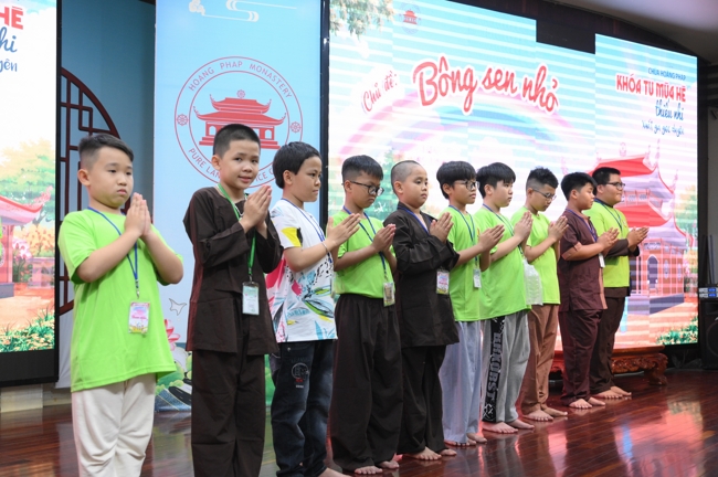 NHẬP KHÓA KHÓA TU THIẾU NHI - XUẤT GIA GIEO DUYÊN 2026.