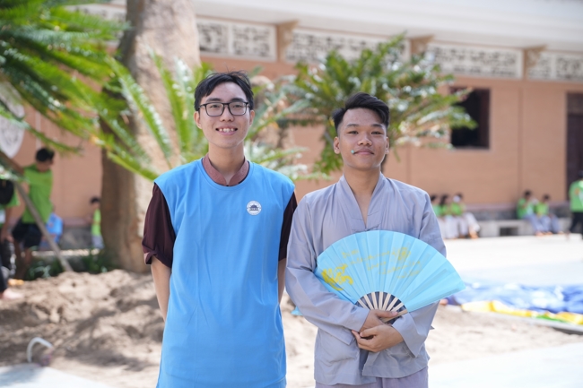 LỄ XUẤT GIA GIEO DUYÊN TRONG KHUÔN KHỔ KHÓA TU MÙA HÈ THIẾU NHI - CHỦ ĐỀ “BÔNG SEN NHỎ”.
