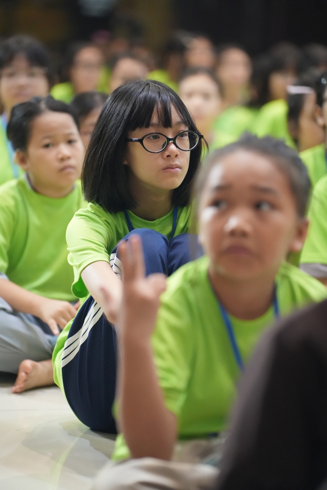 LỄ XUẤT GIA GIEO DUYÊN TRONG KHUÔN KHỔ KHÓA TU MÙA HÈ THIẾU NHI - CHỦ ĐỀ “BÔNG SEN NHỎ”.