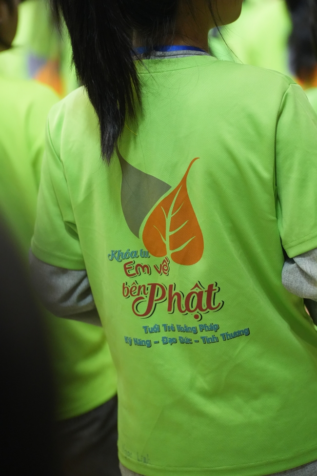 LỄ XUẤT GIA GIEO DUYÊN TRONG KHUÔN KHỔ KHÓA TU MÙA HÈ THIẾU NHI - CHỦ ĐỀ “BÔNG SEN NHỎ”.