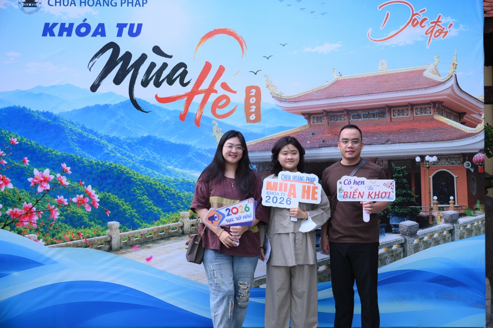 NHẬP KHÓA KHÓA TU MÙA HÈ CHỦ ĐỀ “DỐC ĐỜI” NĂM 2026 | CHÙA HOẰNG PHÁP.